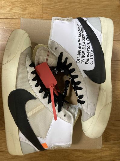 Off-White × Nike The Ten Blazer Mid "White"
