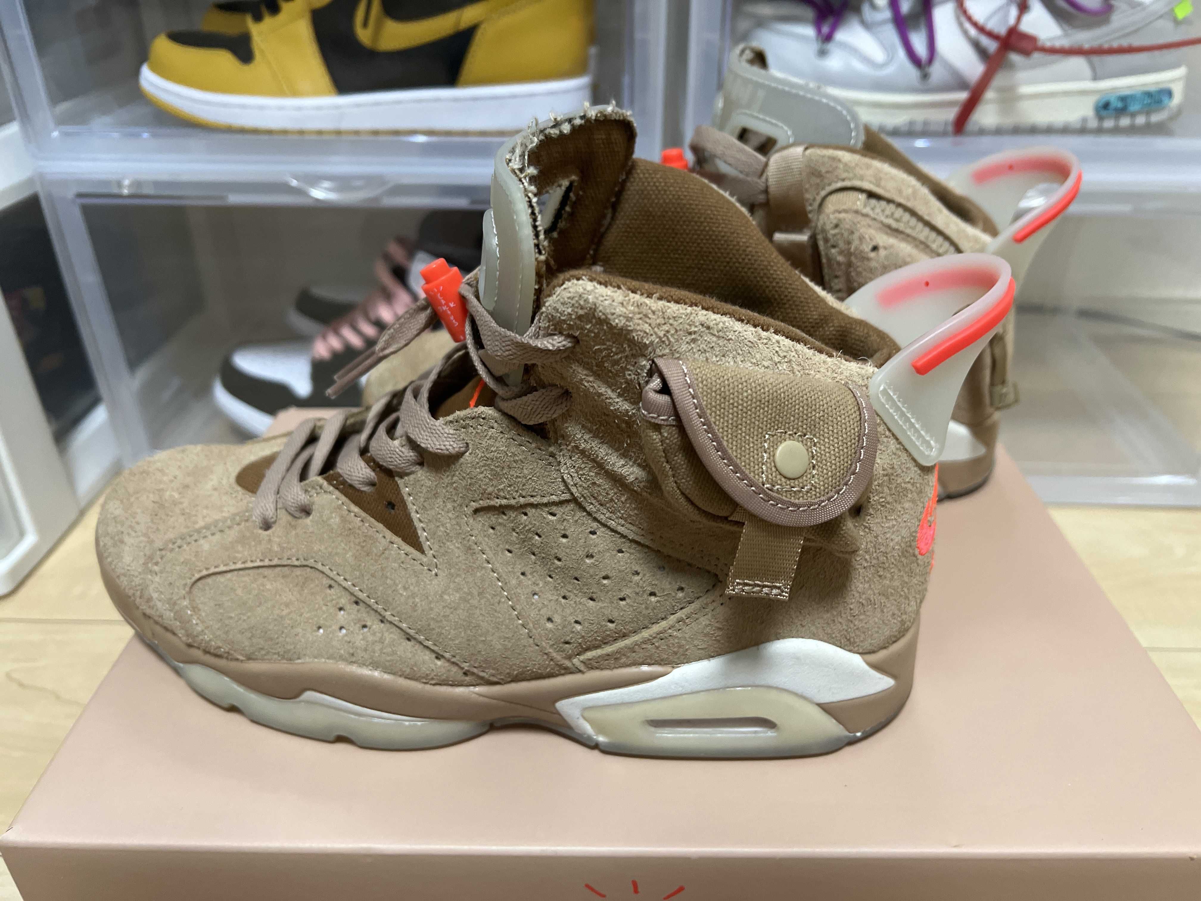 Travis Scott × Nike Air Jordan 6 "British Khaki"