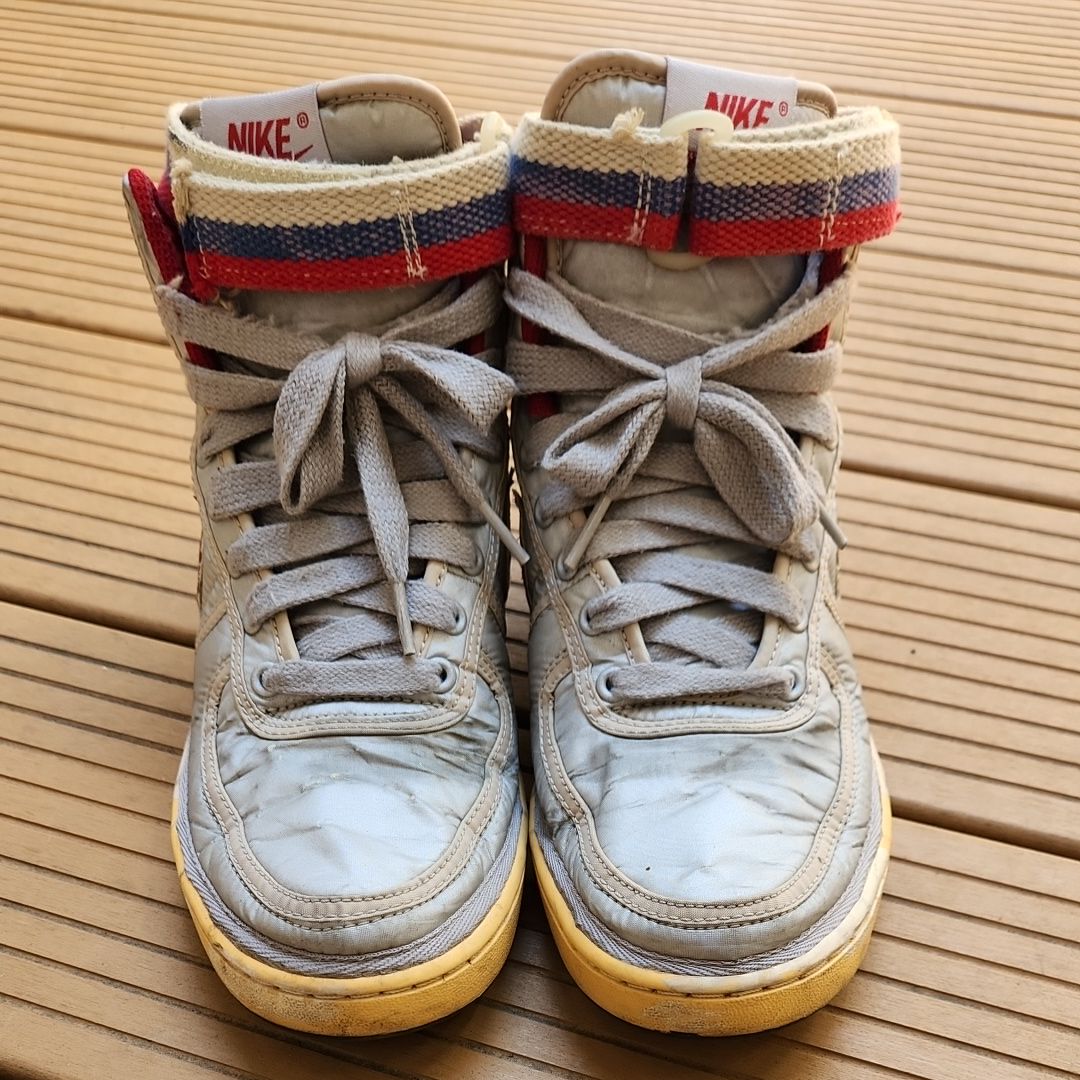 Nike Vandal High Supreme Vintage "Metallic Silver"
