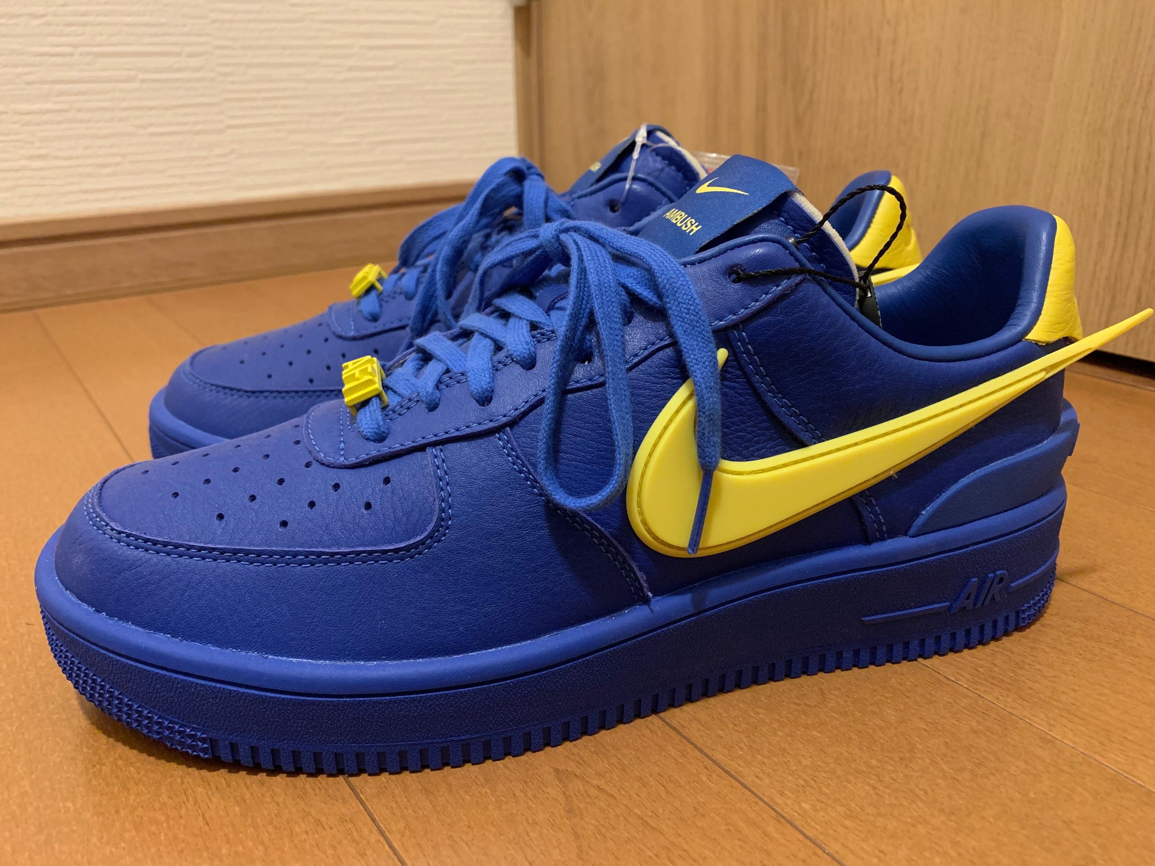 AMBUSH × Nike Air Force 1 Low "Game Royal and Vivid Sulfur"