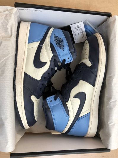 Nike Air Jordan 1 Retro High OG "Obsidian/University Blue"
