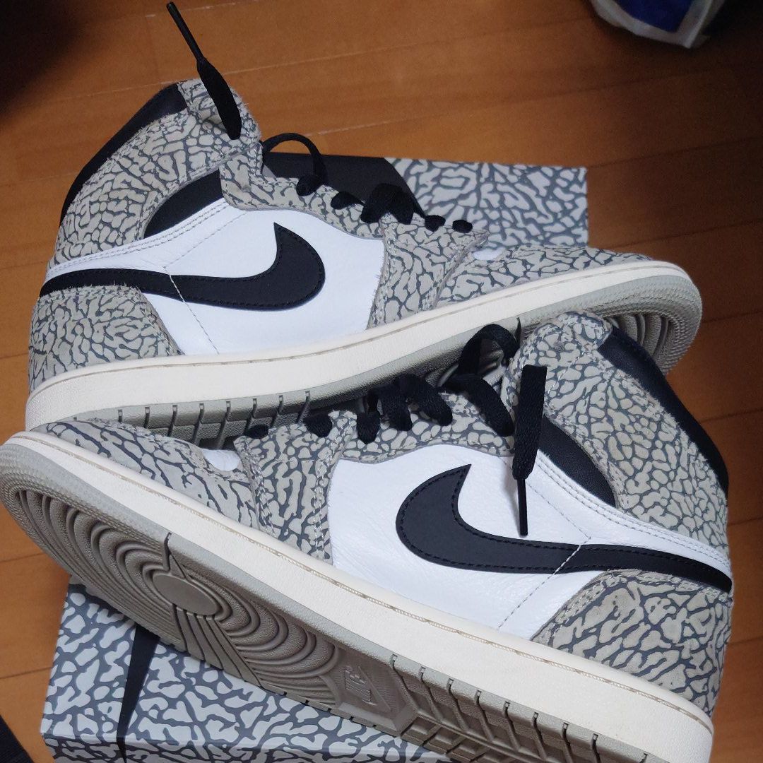 Nike Air Jordan 1 High OG "White Cement/Safari"