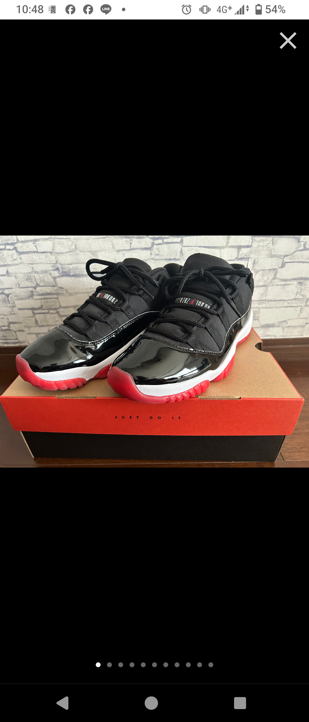 値下げしました！Air Jordan 11 　レッド Nike Air Jordan 11 XI Retro Cherry Red Men's Size 10 | eBay