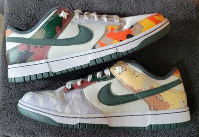 Nike Dunk Low "Sail Multi Camo"