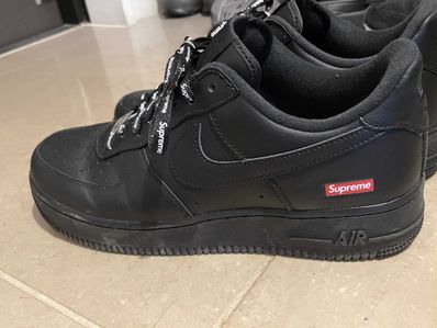 Supreme × Nike Air Force 1 Low "Black"