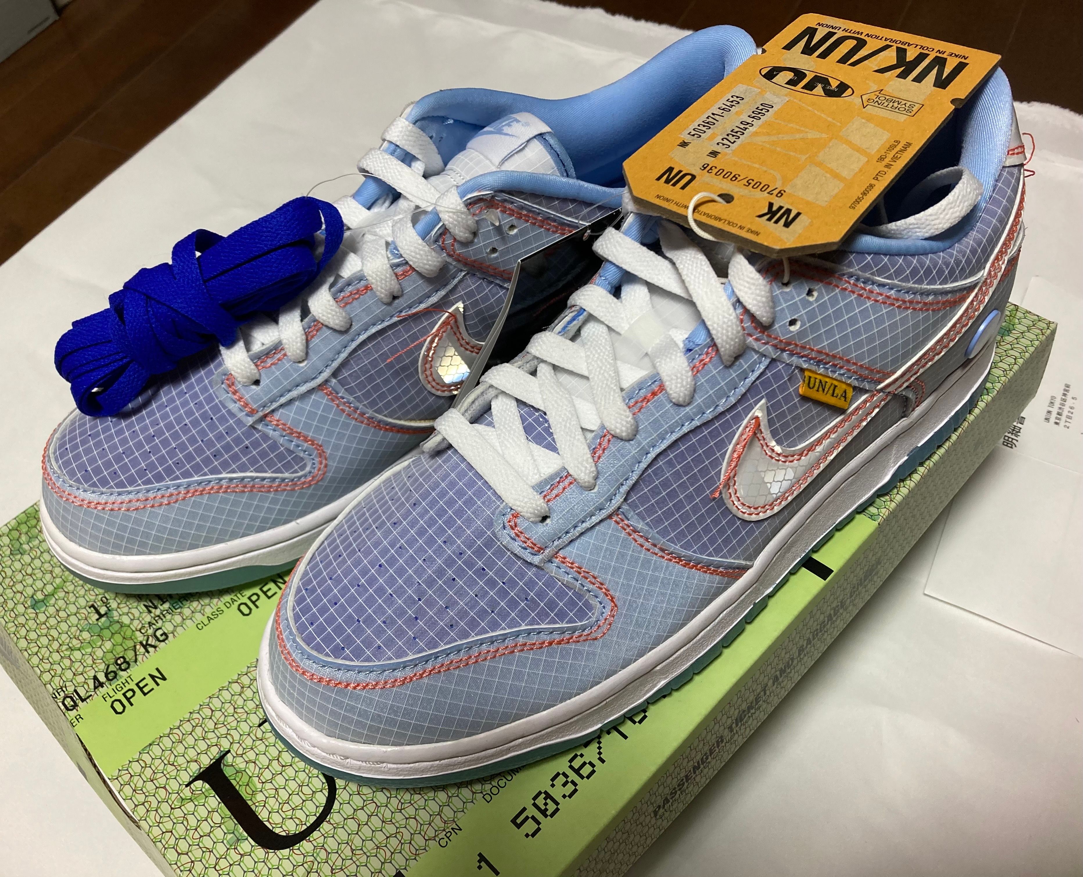 UNION × Nike Dunk Low "Argon"