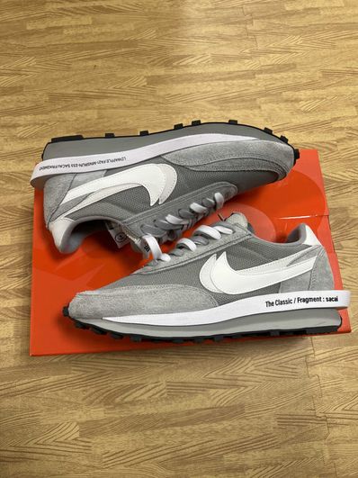 Fragment × sacai × Nike LD Waffle "Light Smoke Grey"