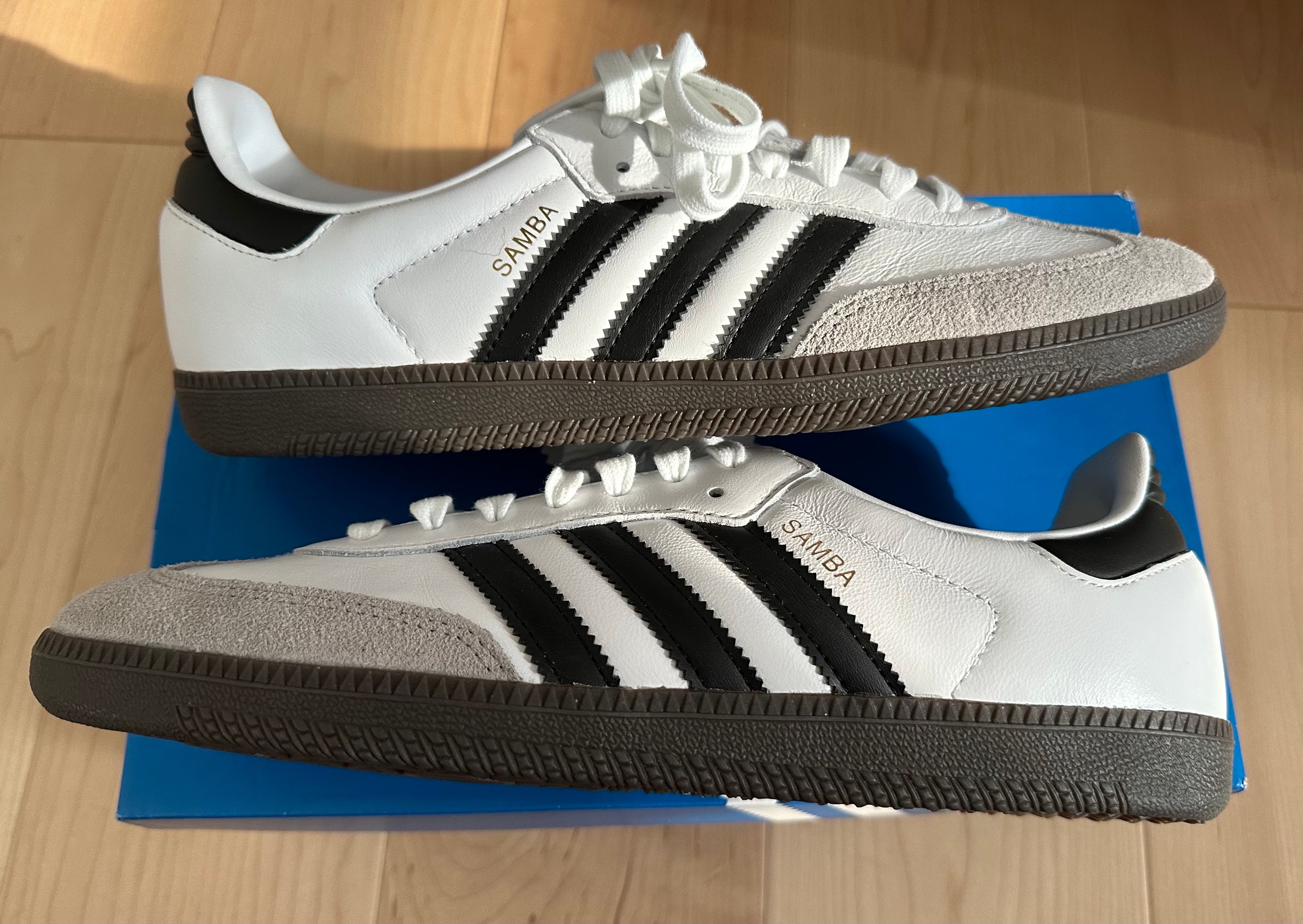 adidas Samba OG "Cloud White/Core Black/Clear Granite"