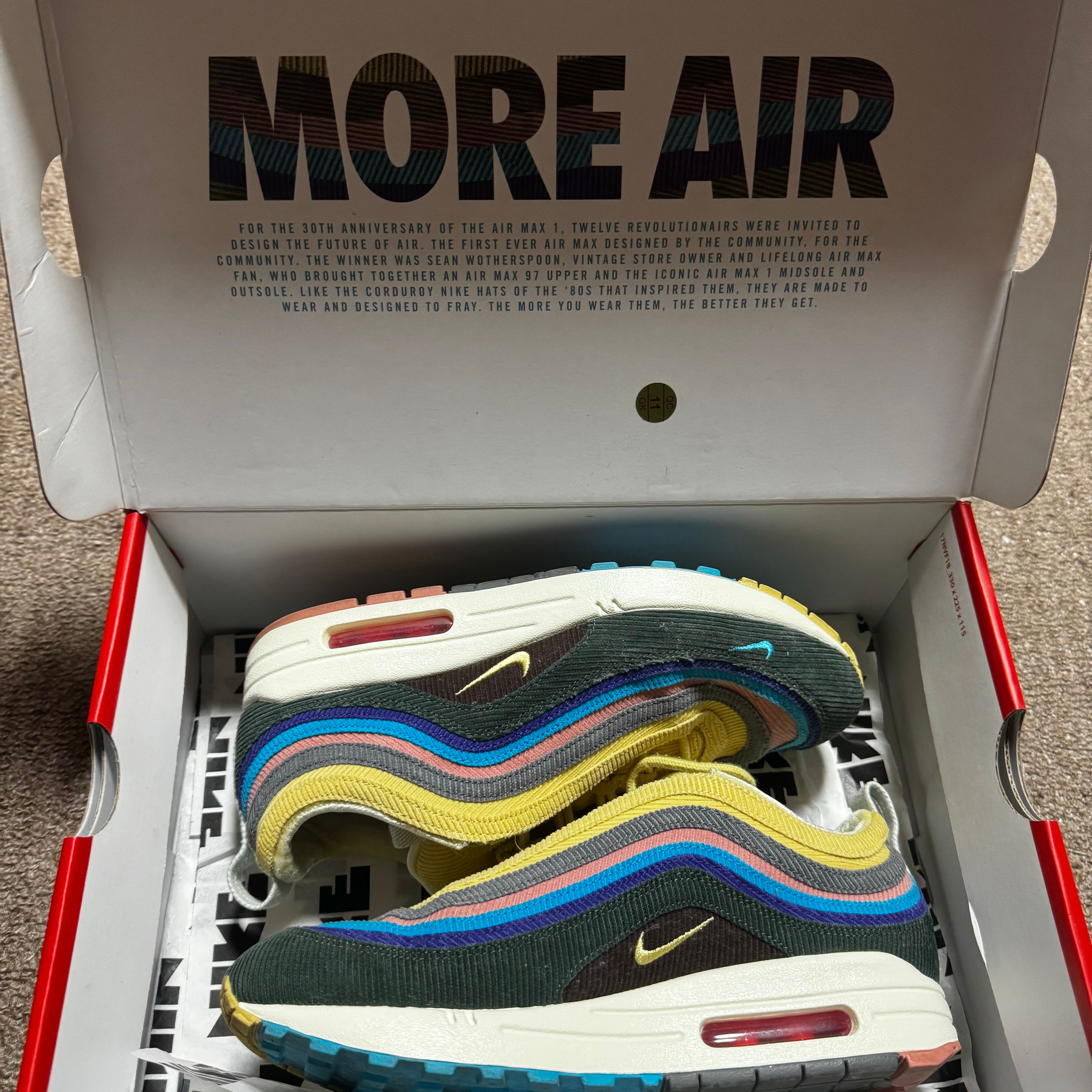 Sean Wotherspoon × Nike Air Max 1/97 SW "Collector's Dream"