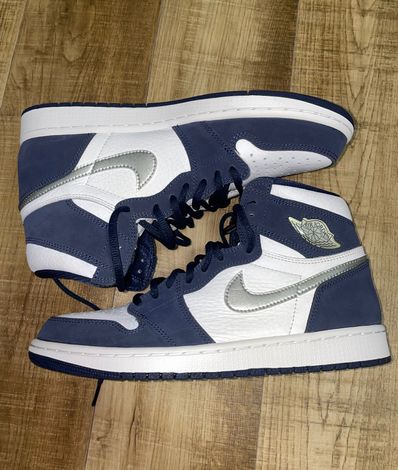Nike Air Jordan 1 High OG CO.JP "White/Midnight Navy" (2020)(ブリーフケースなし)