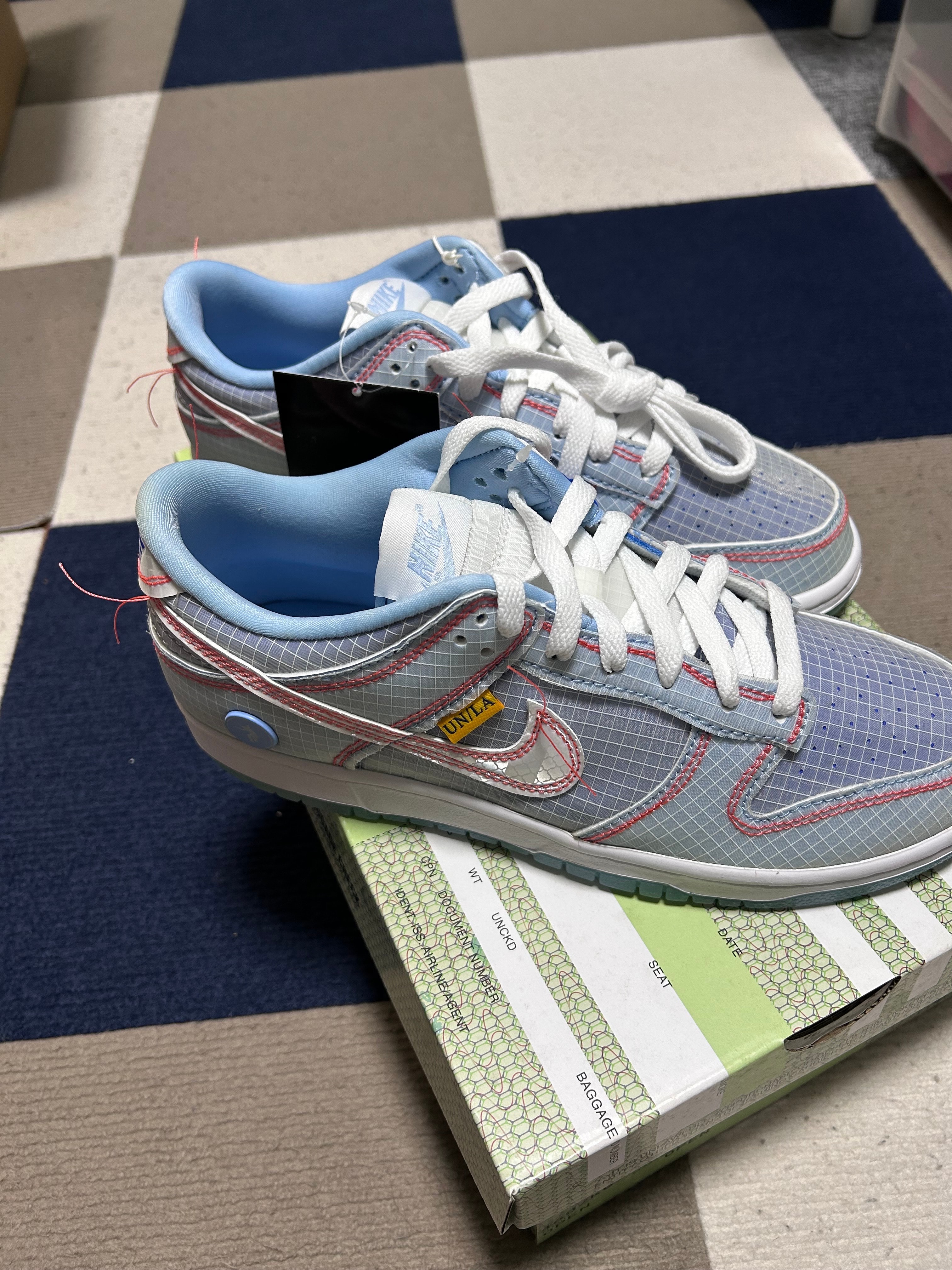 UNION × Nike Dunk Low "Argon"