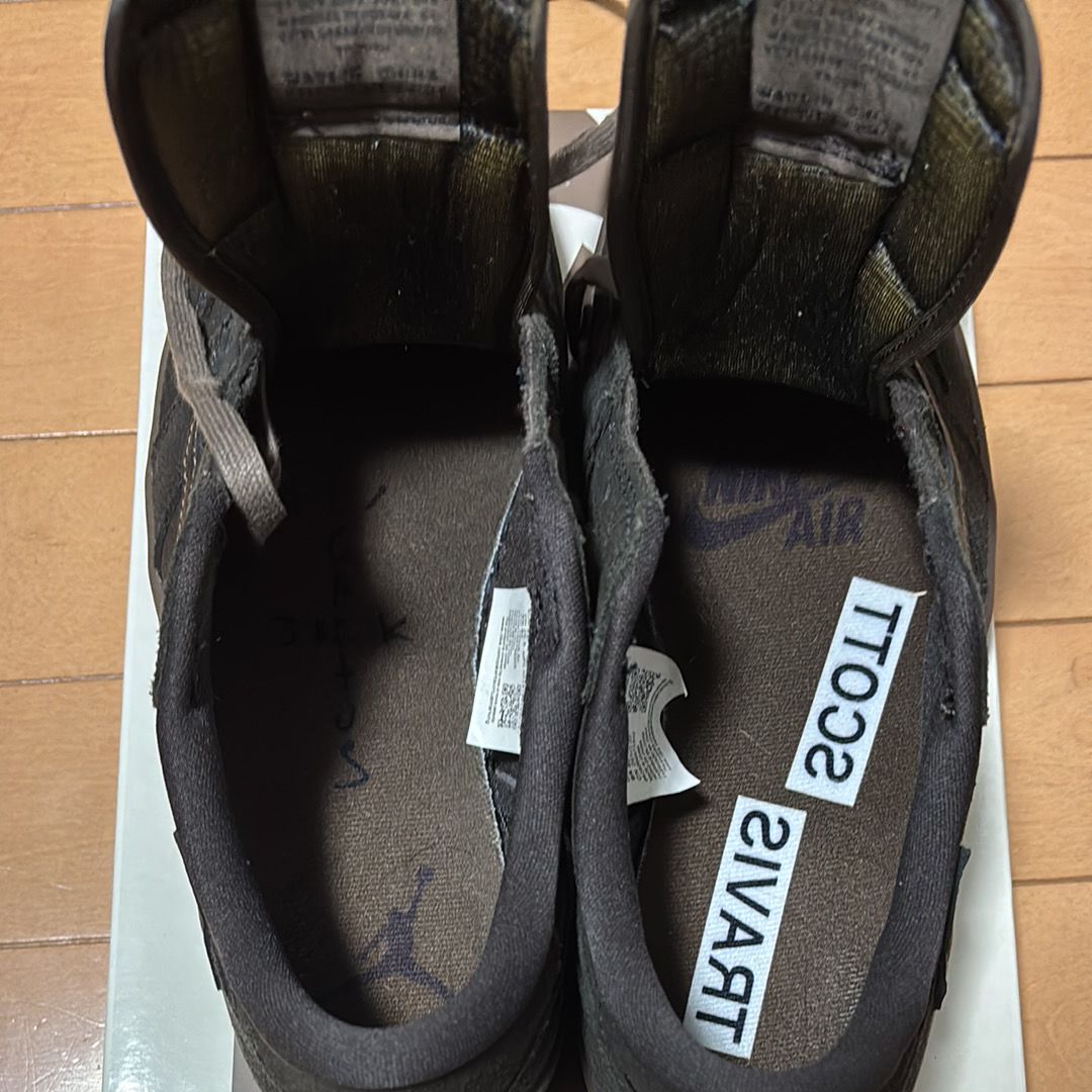 Travis Scott × Nike Air Jordan 1 Low OG SP "Velvet Brown and Dark Mocha"