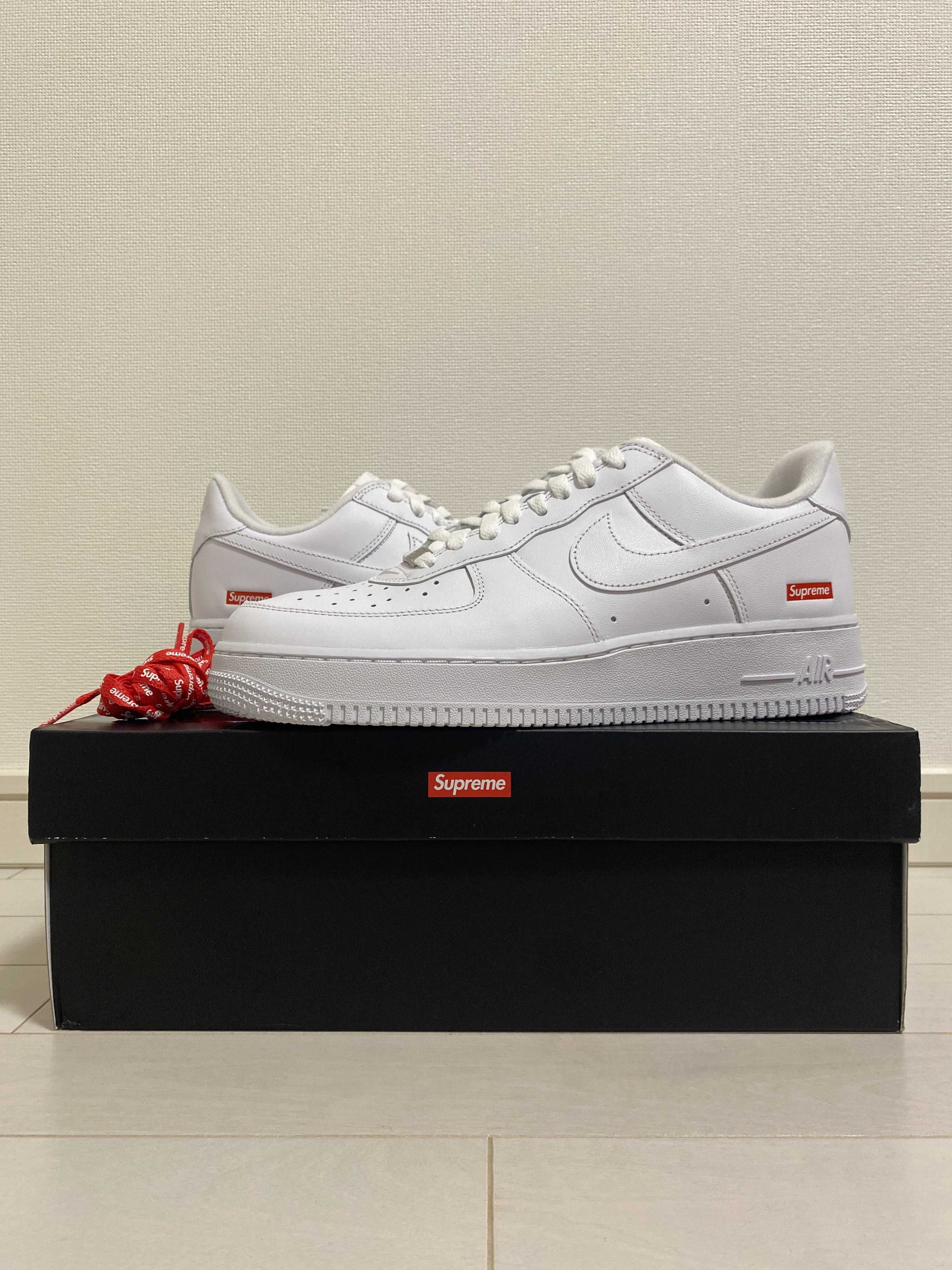 Supreme × Nike Air Force 1 Low "White"