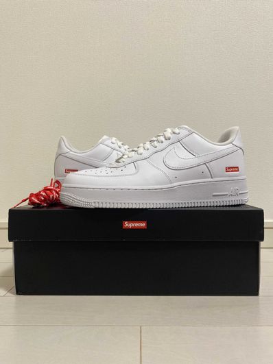 Supreme × Nike Air Force 1 Low "White"