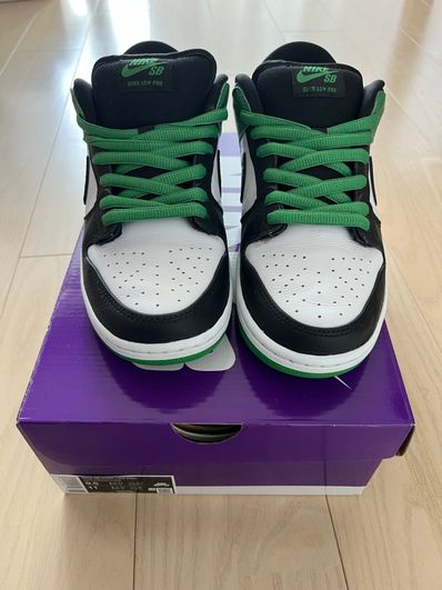 Nike SB Dunk Low Pro "Black and Classic Green"