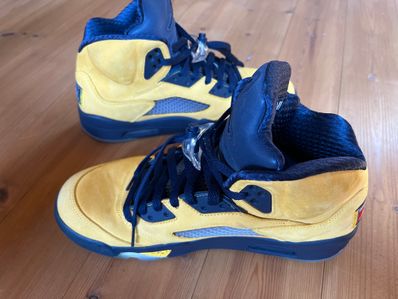 NIKE AIR JORDAN 5 "MICHIGAN"