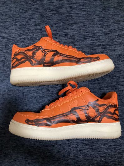 Nike Air Force 1 Low "Orange Skelton"
