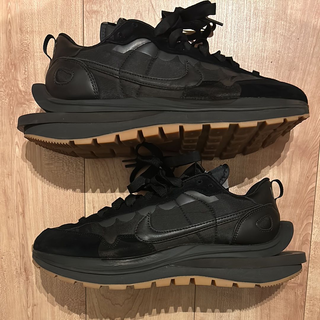 sacai × Nike VaporWaffle "Black Gum"