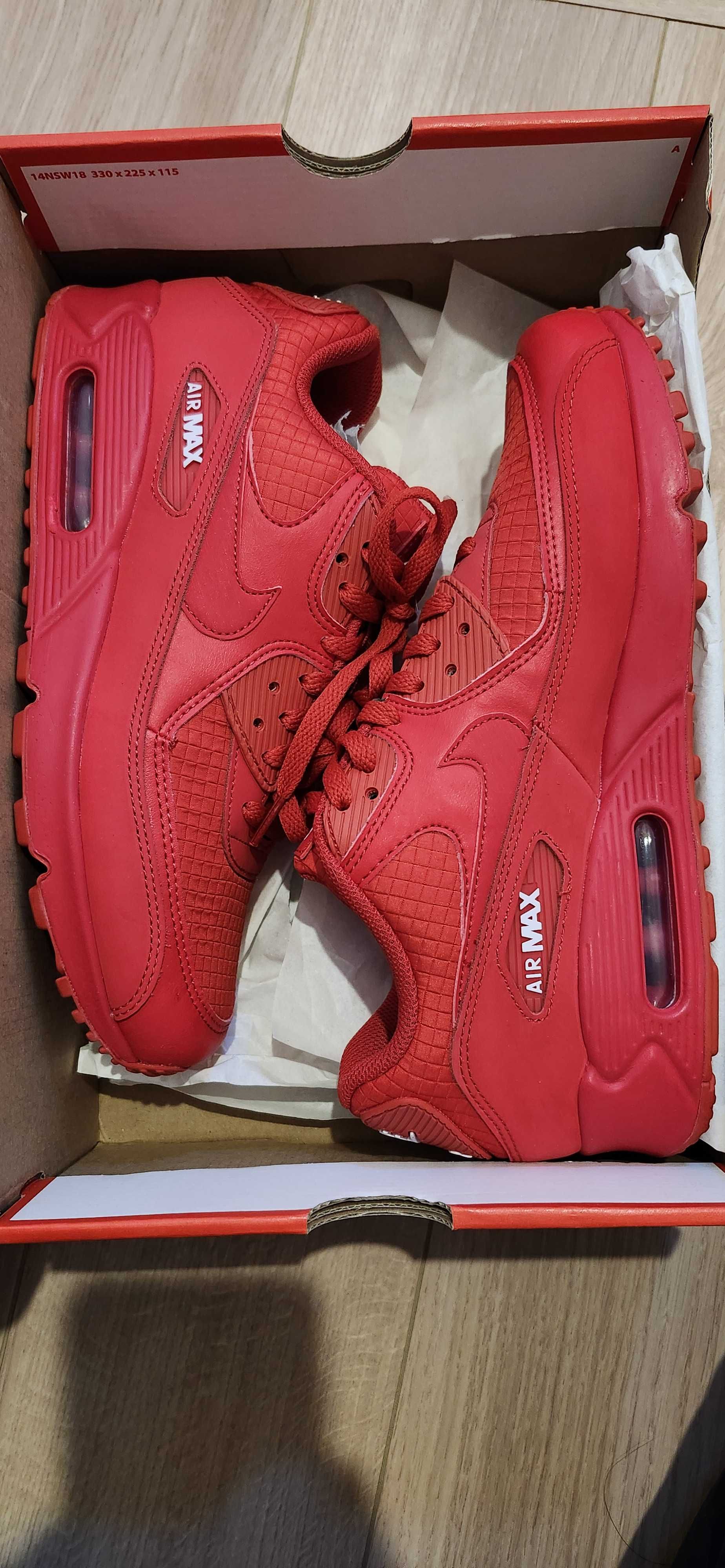 NIKE AIR MAX 90 ESSENTIAL "UNIVERSITY RED"