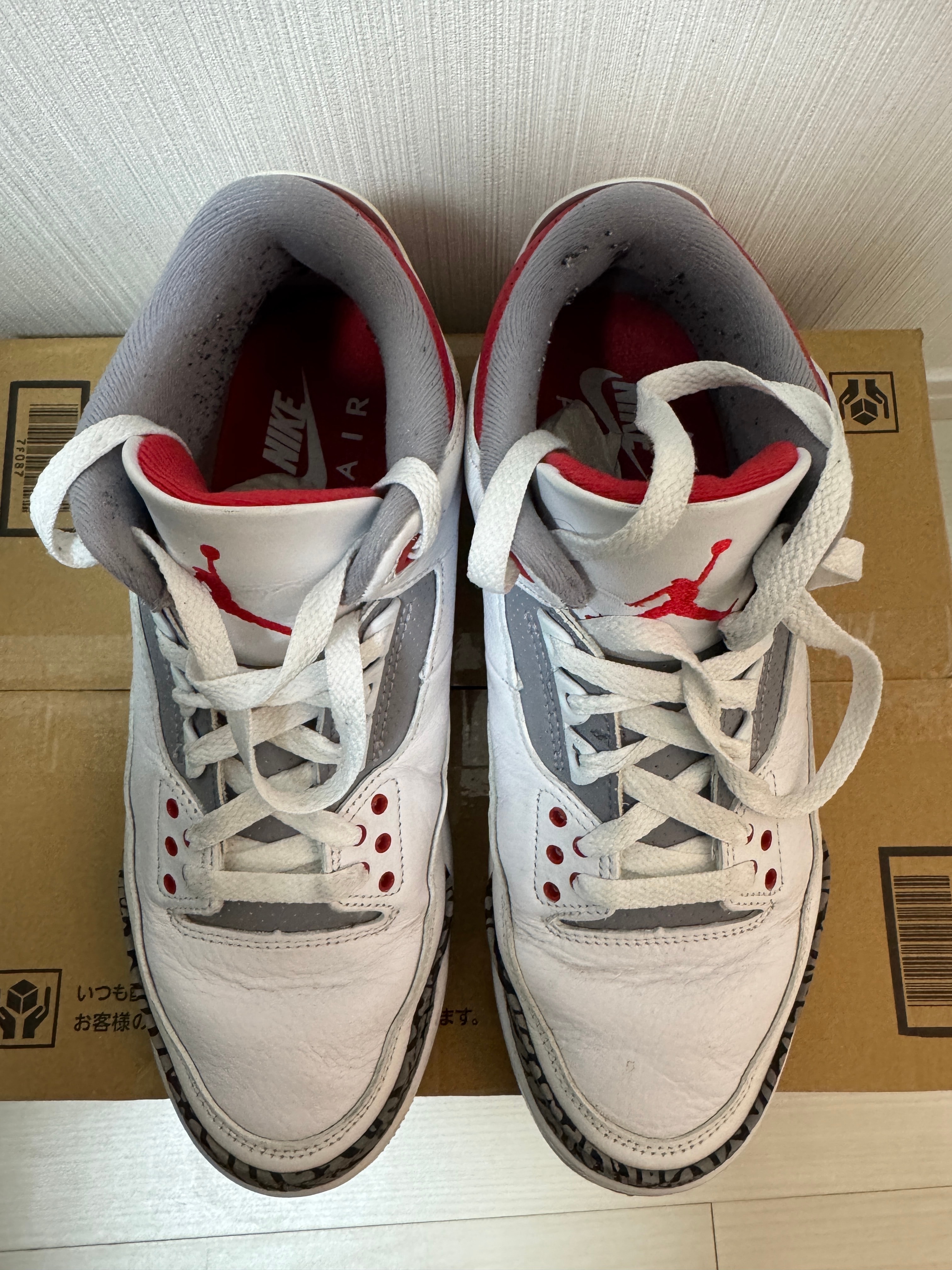 ナイキ エアジョーダン3 レトロ OG "ファイヤーレッド" (2022)