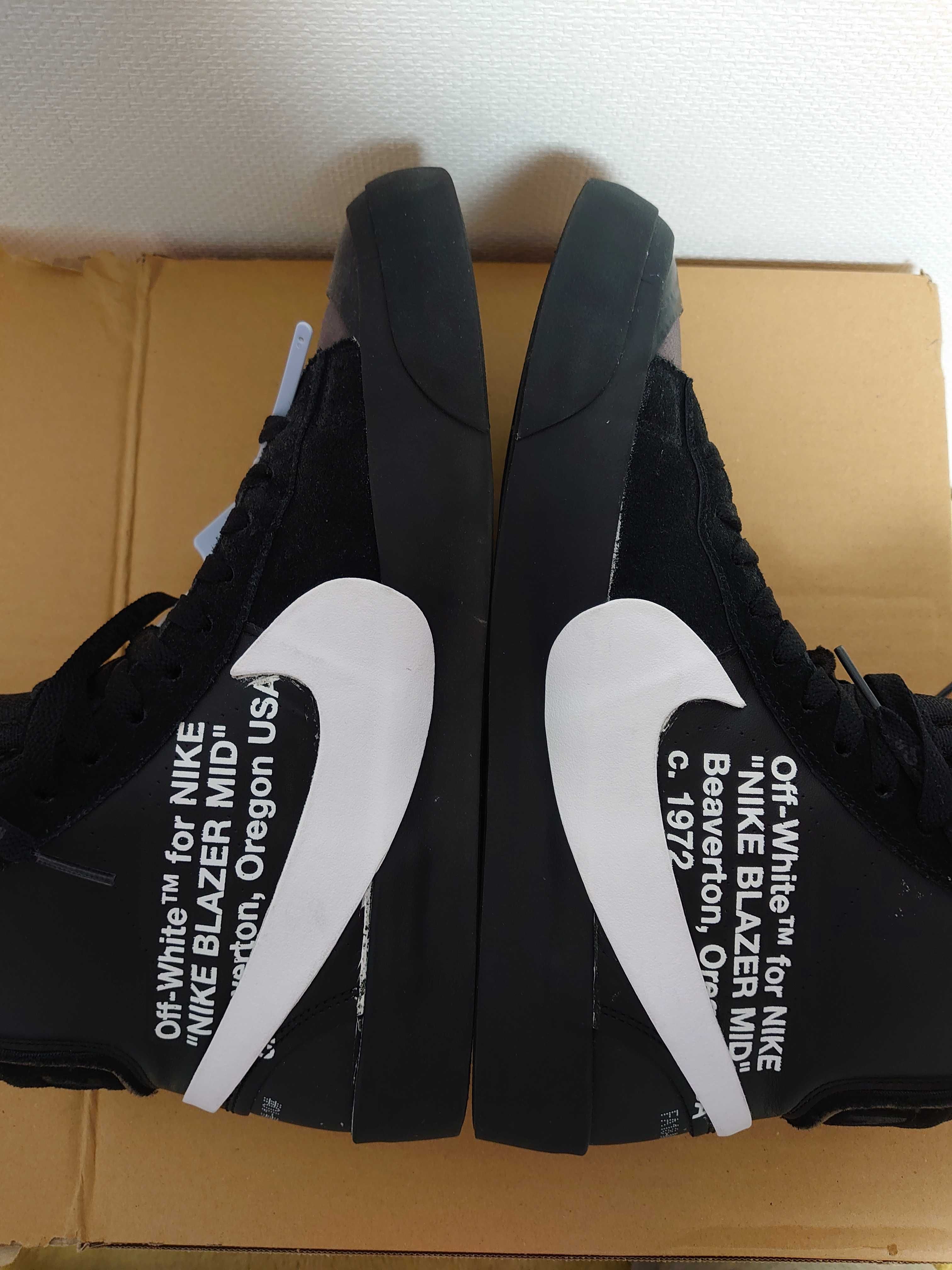 Off-White × Nike Blazer Studio Mid "Grim Reaper"
