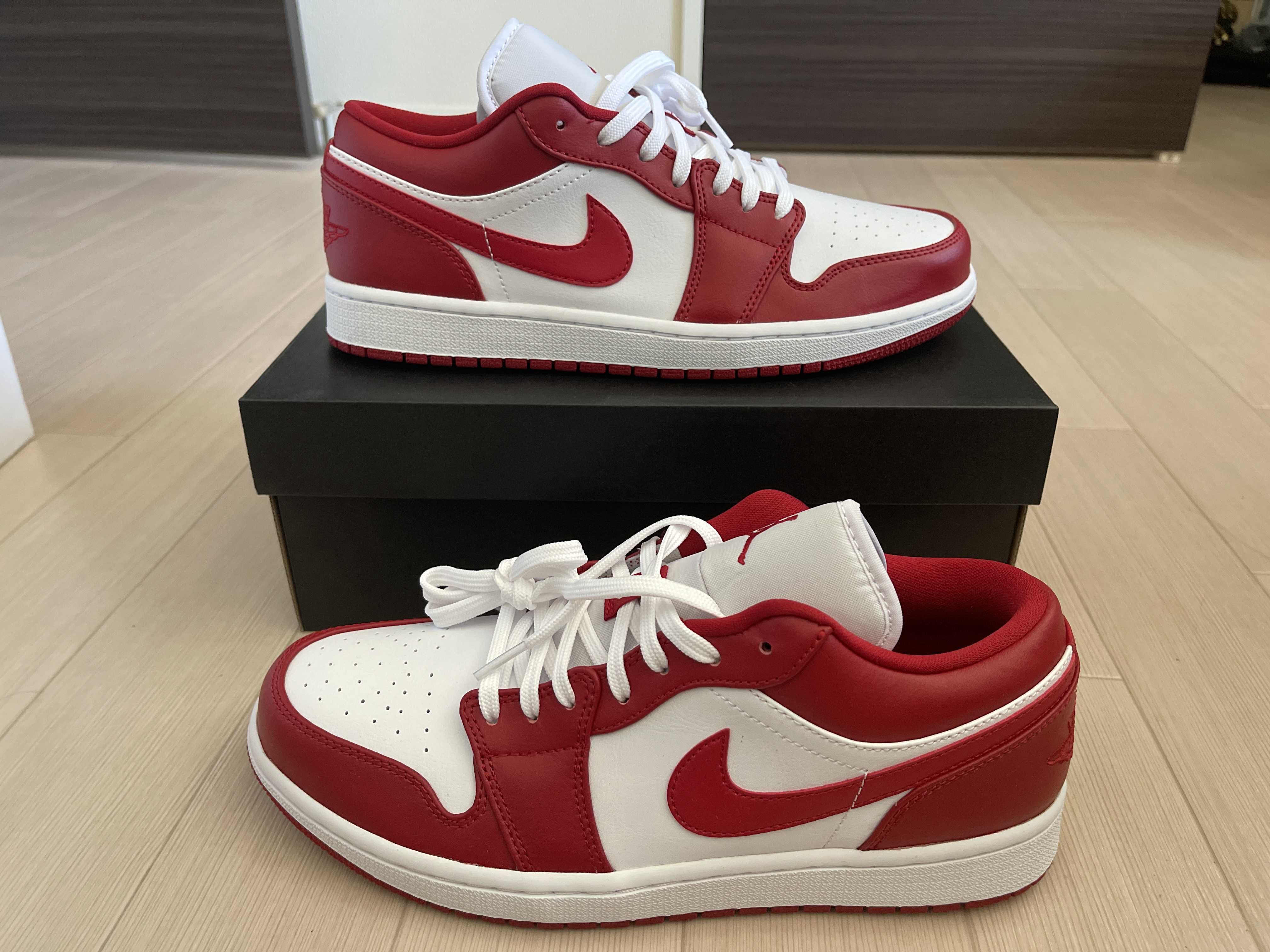 Nike Air Jordan 1 Low "Gym Red/White"