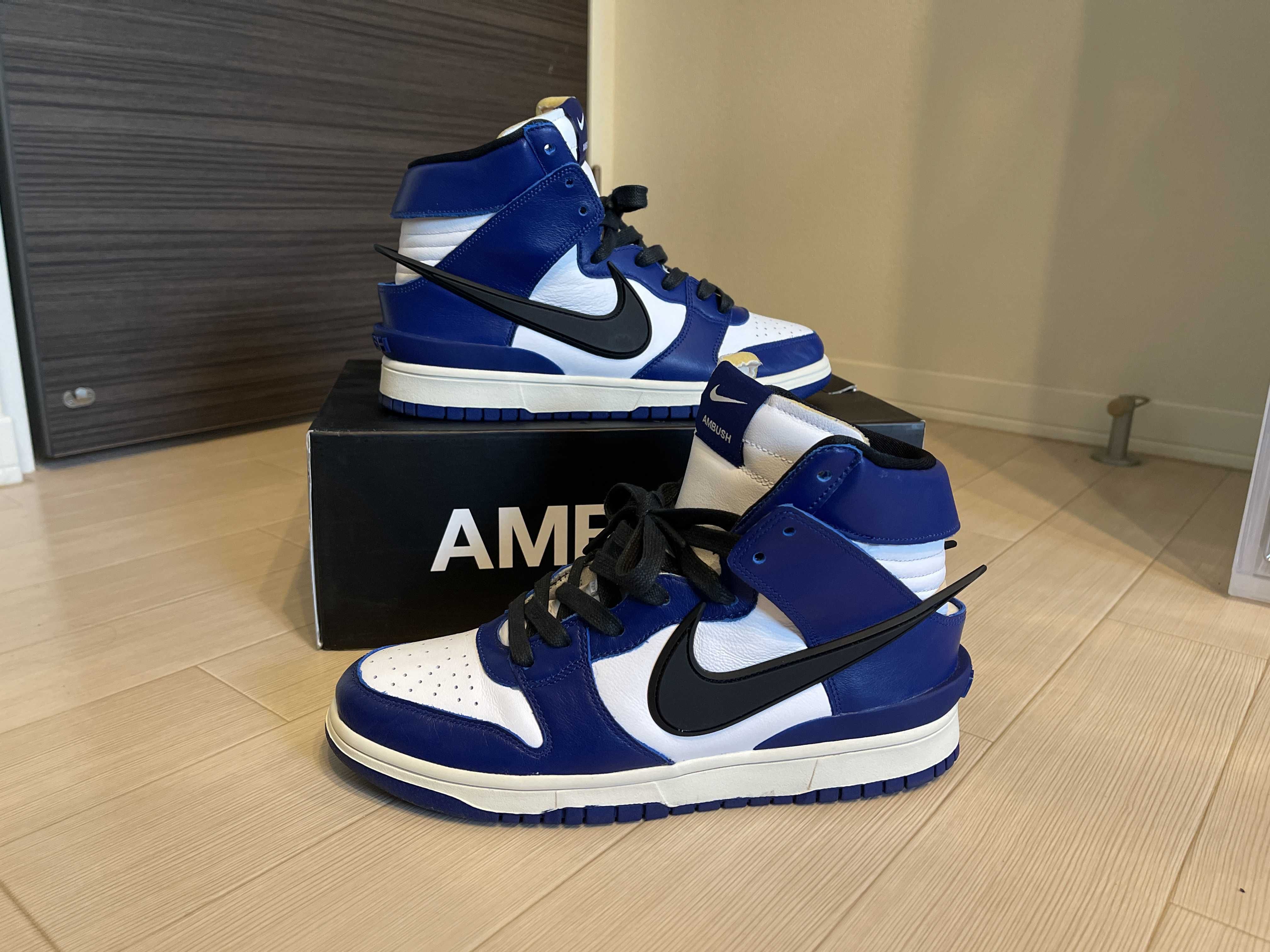AMBUSH × NIKE DUNK HIGH "DEEP ROYAL"