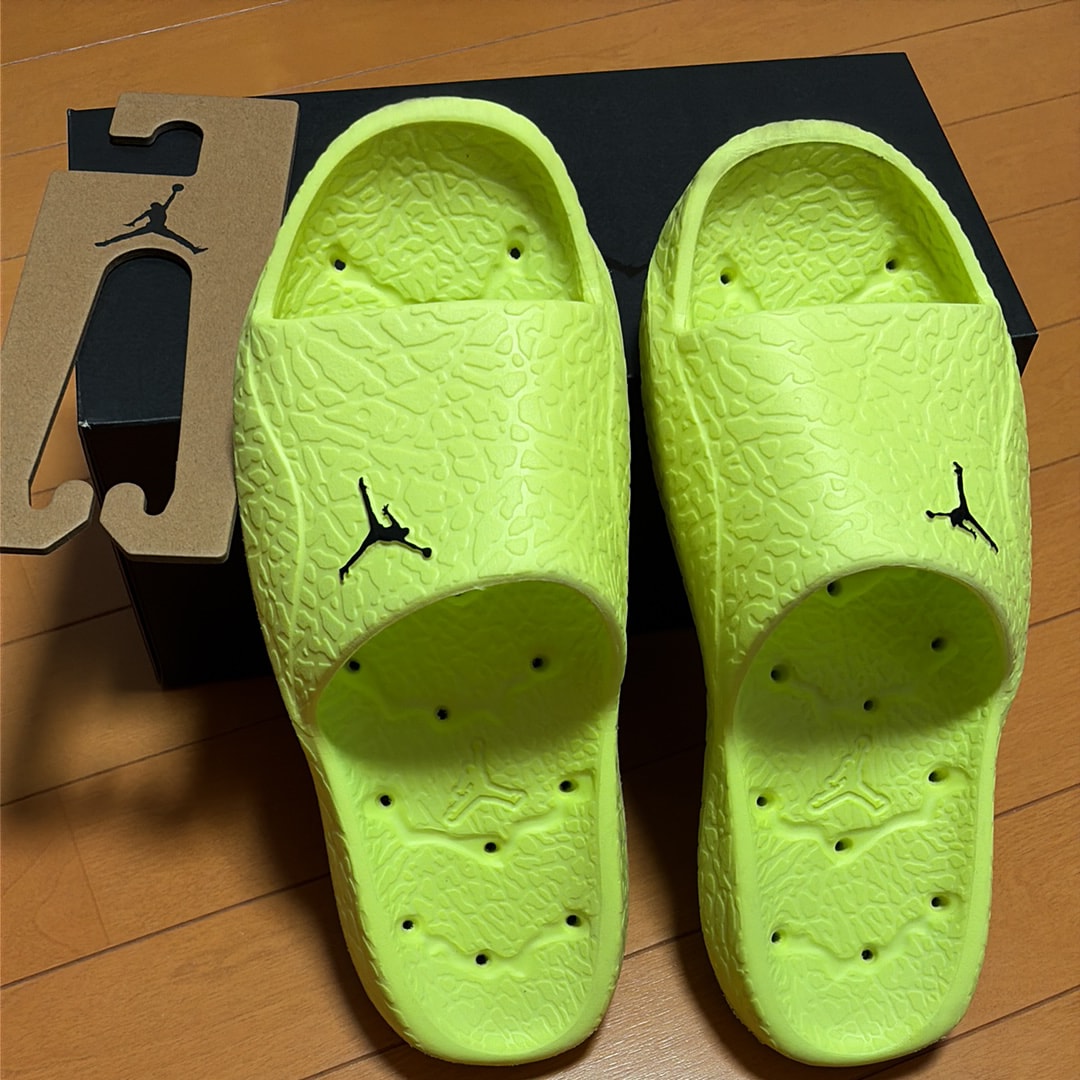 Nike Jordan Franchise Slide "Volt/Black"
