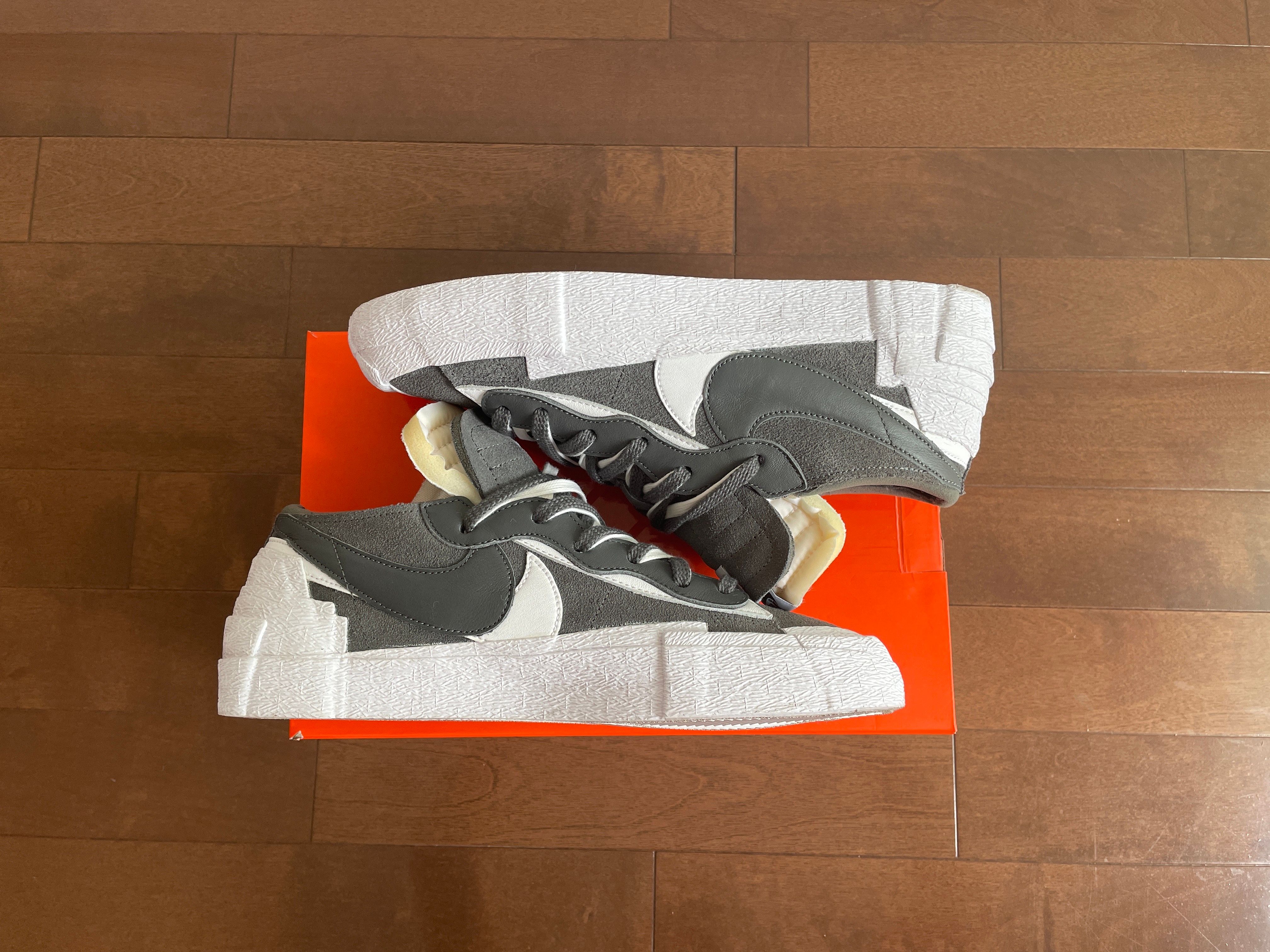 Sacai × Nike Blazer Low "Iron Grey"