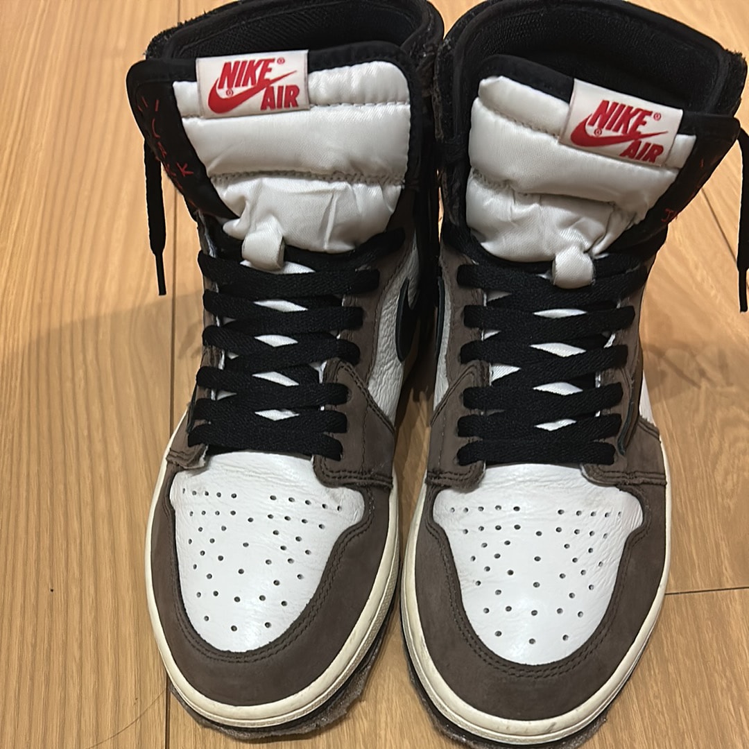 Travis Scott × Nike Air Jordan 1 Retro High OG TS SP "Sail/Dark Mocha"