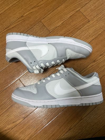 Nike Dunk Low "Pure Platinum/White/Wolf Gray"