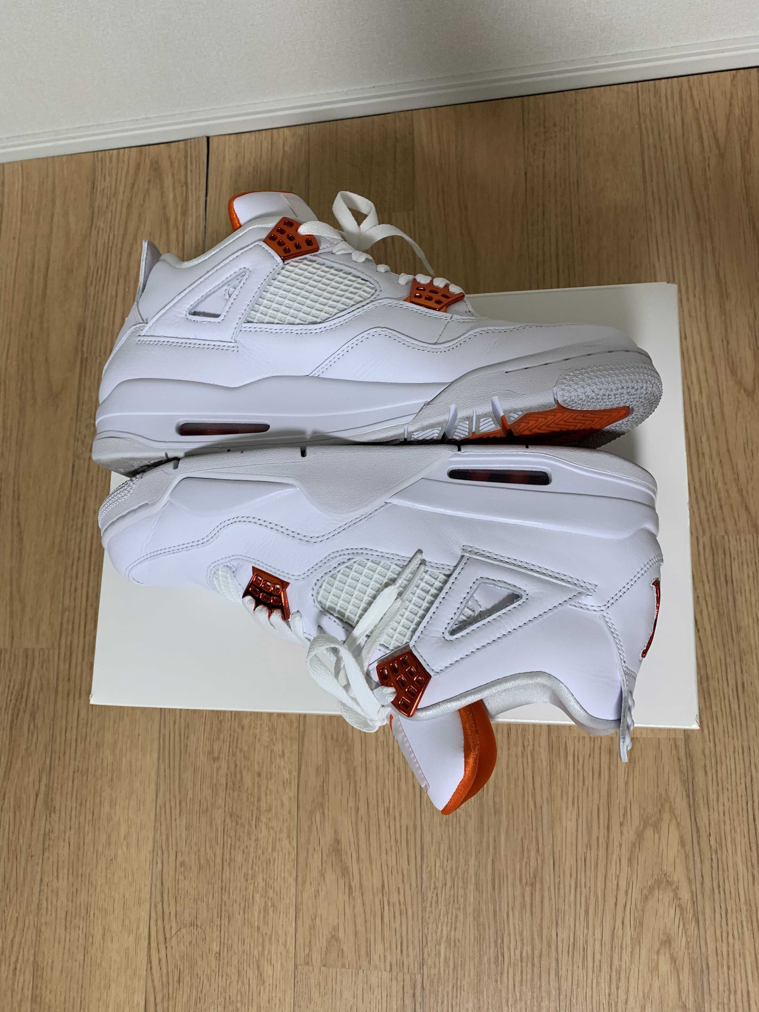 Nike Air Jordan 4 Retro "White/Team Orange"