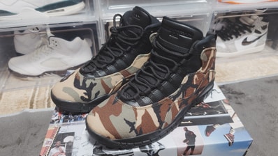 Nike Air Jordan 10 "Woodlamd Camo"