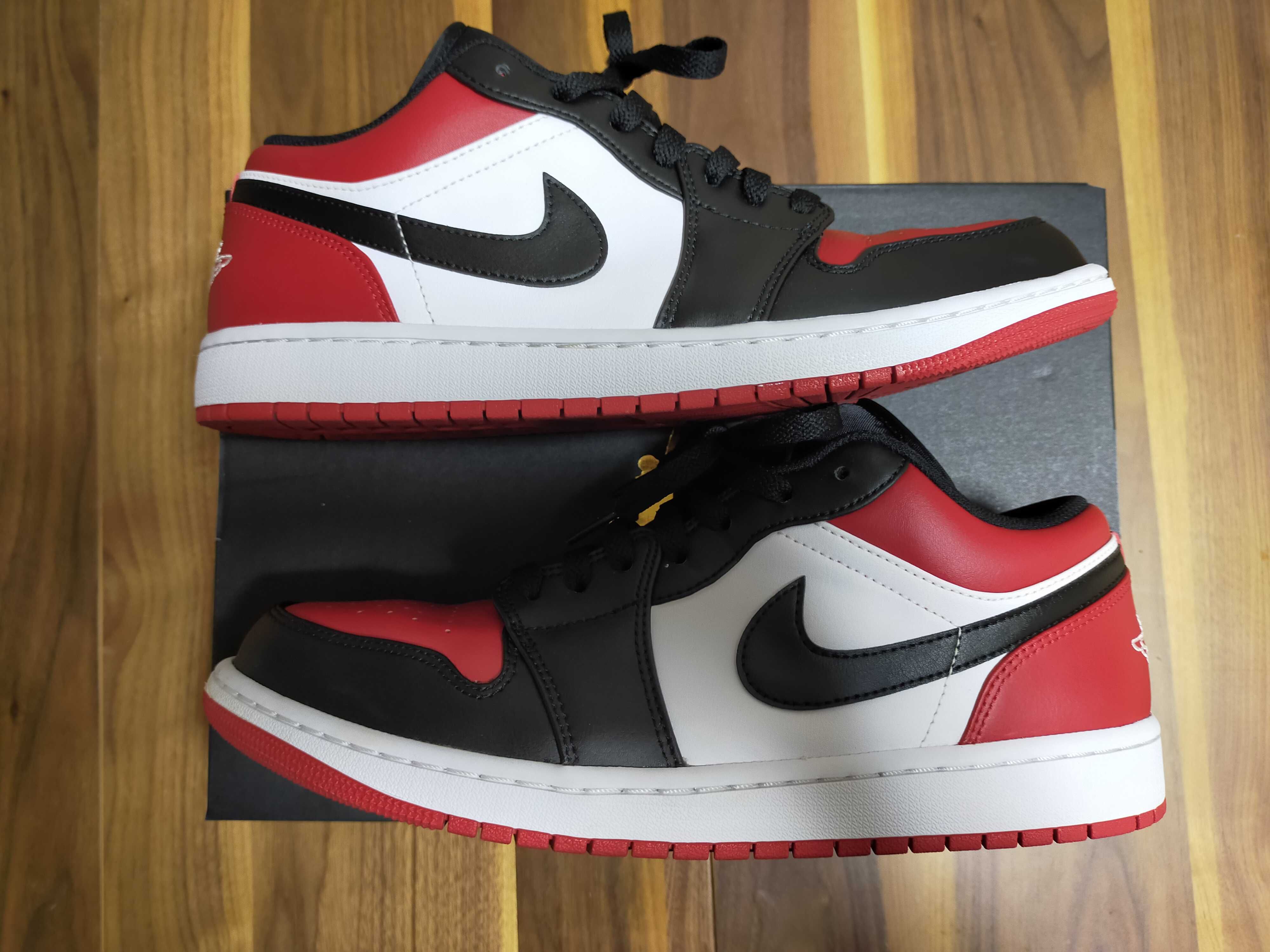 Nike Air Jordan 1 Low "Bred Toe"