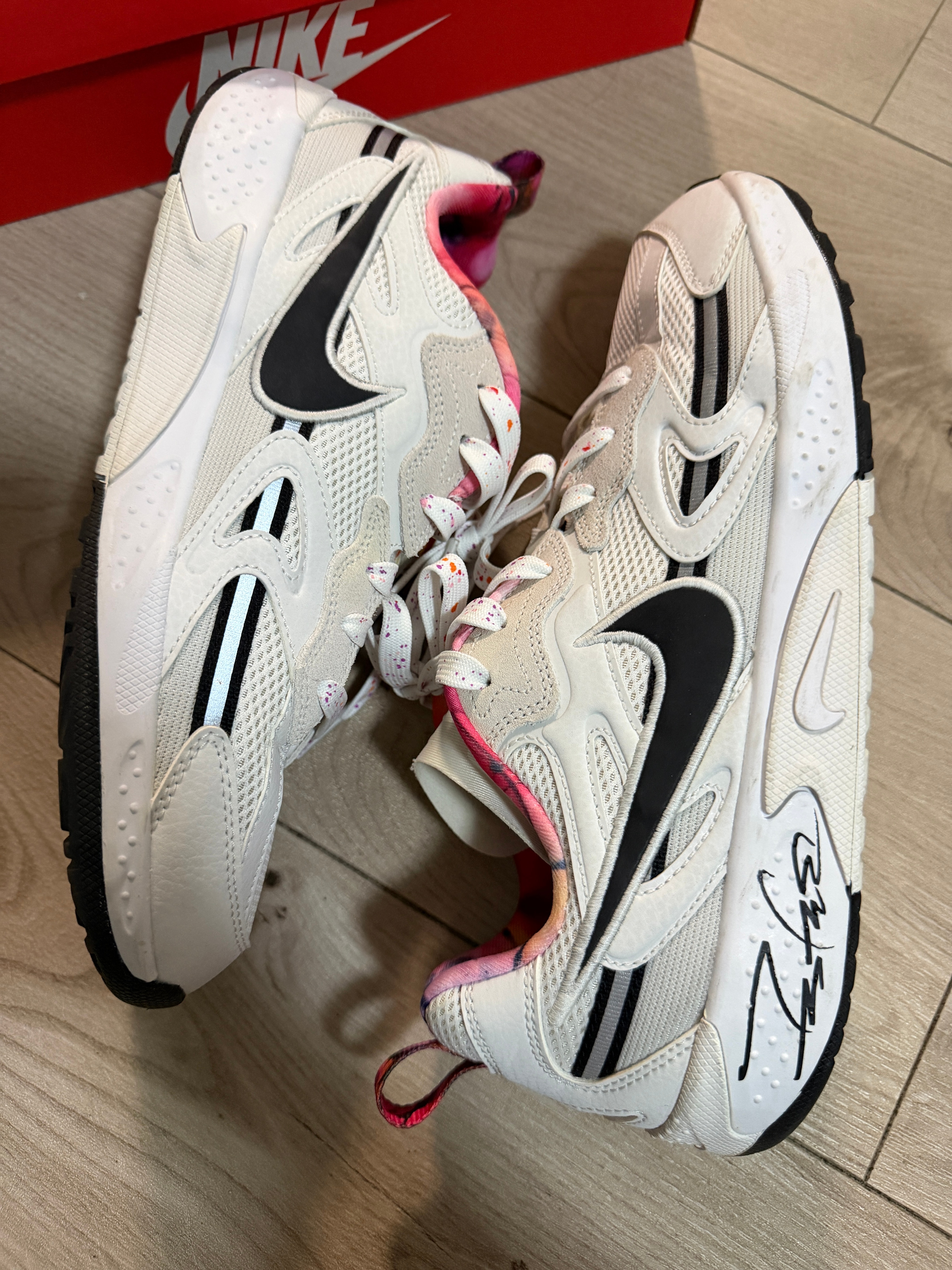 Futura × Nike Women's Jam Train Electric "Platinum Tint and Photon Dust"
