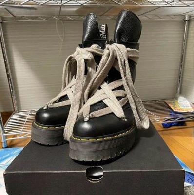 Rick Owens × Dr.Martens 1460 Quad Pent 8 Hole Boots "Black"