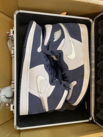 Nike Air Jordan 1 Retro High OG CO.JP "Midnight Navy"(2020)(ブリーフケース付き)
