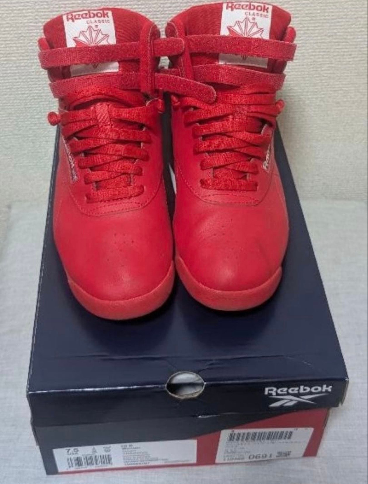 Reebok Women's Freestyle HI "Red"