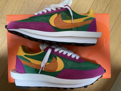 sacai × NIKE LDV WAFFLE "PINE GREEN"