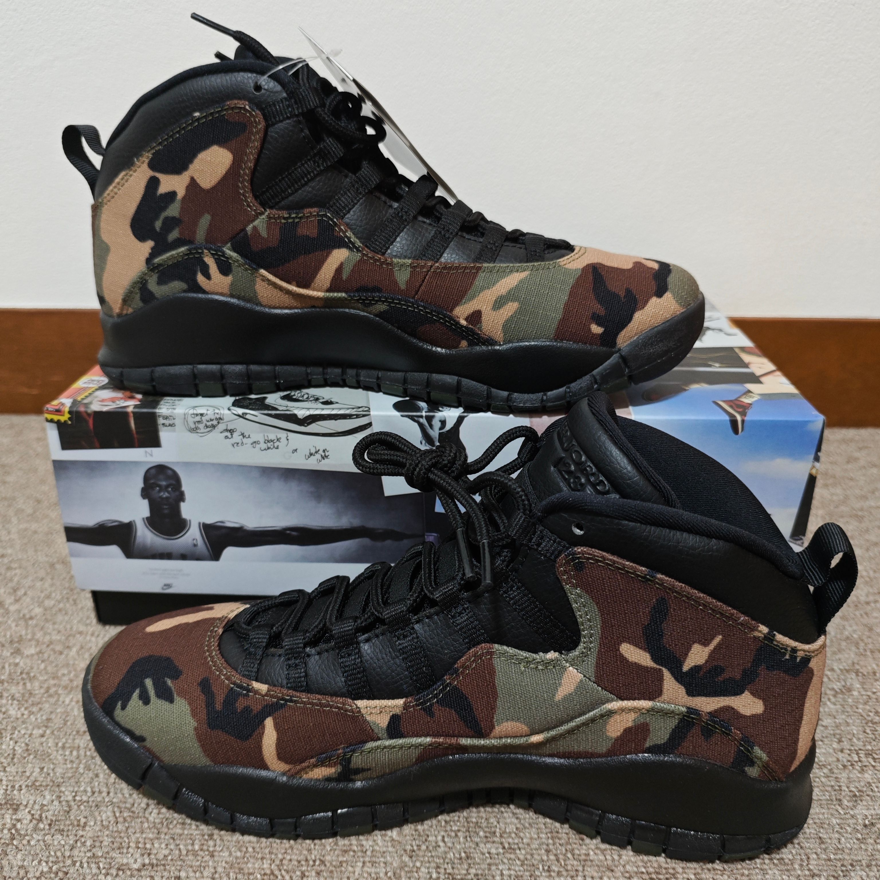Nike Air Jordan 10 "Woodlamd Camo"