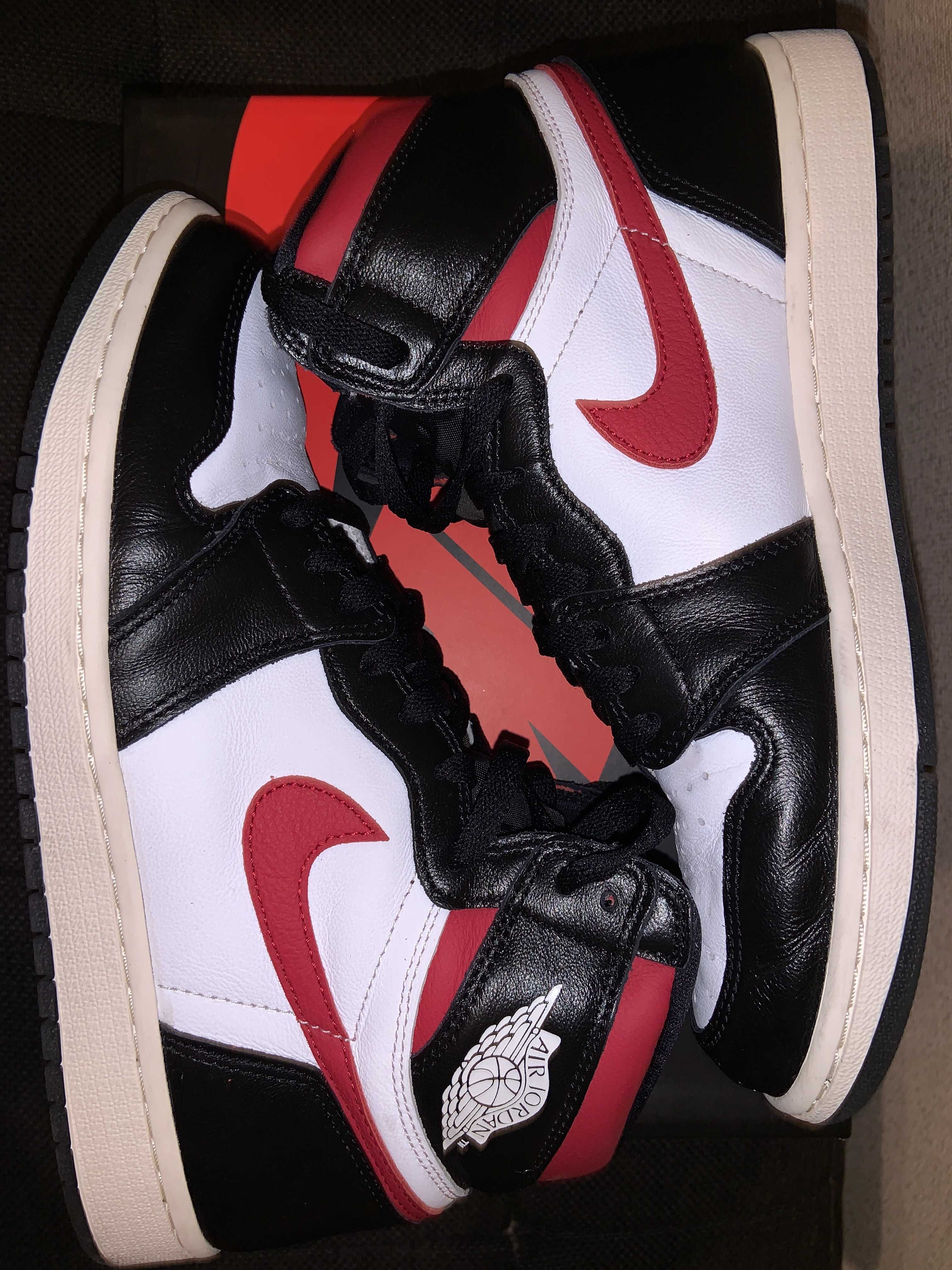 Nike Air Jordan 1 Retro High "Black/White/Sail/Gym Red"    