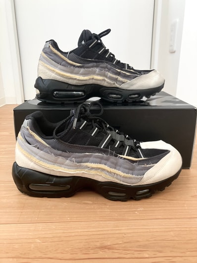 COMME des GARCONS × Nike Air Max 95 "Charcoal"