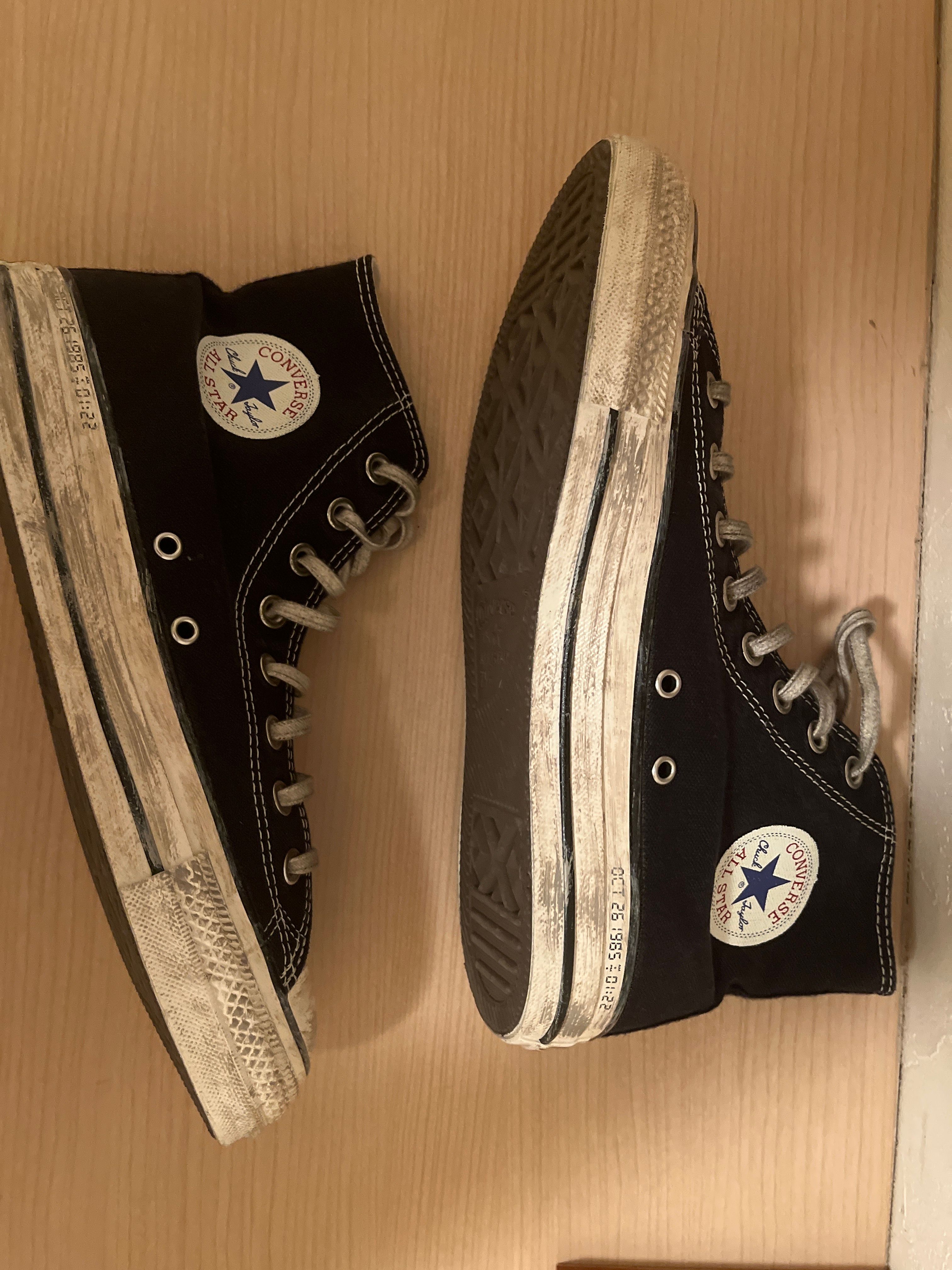 Back To The Future × Converse All Star US MT Hi "Black"