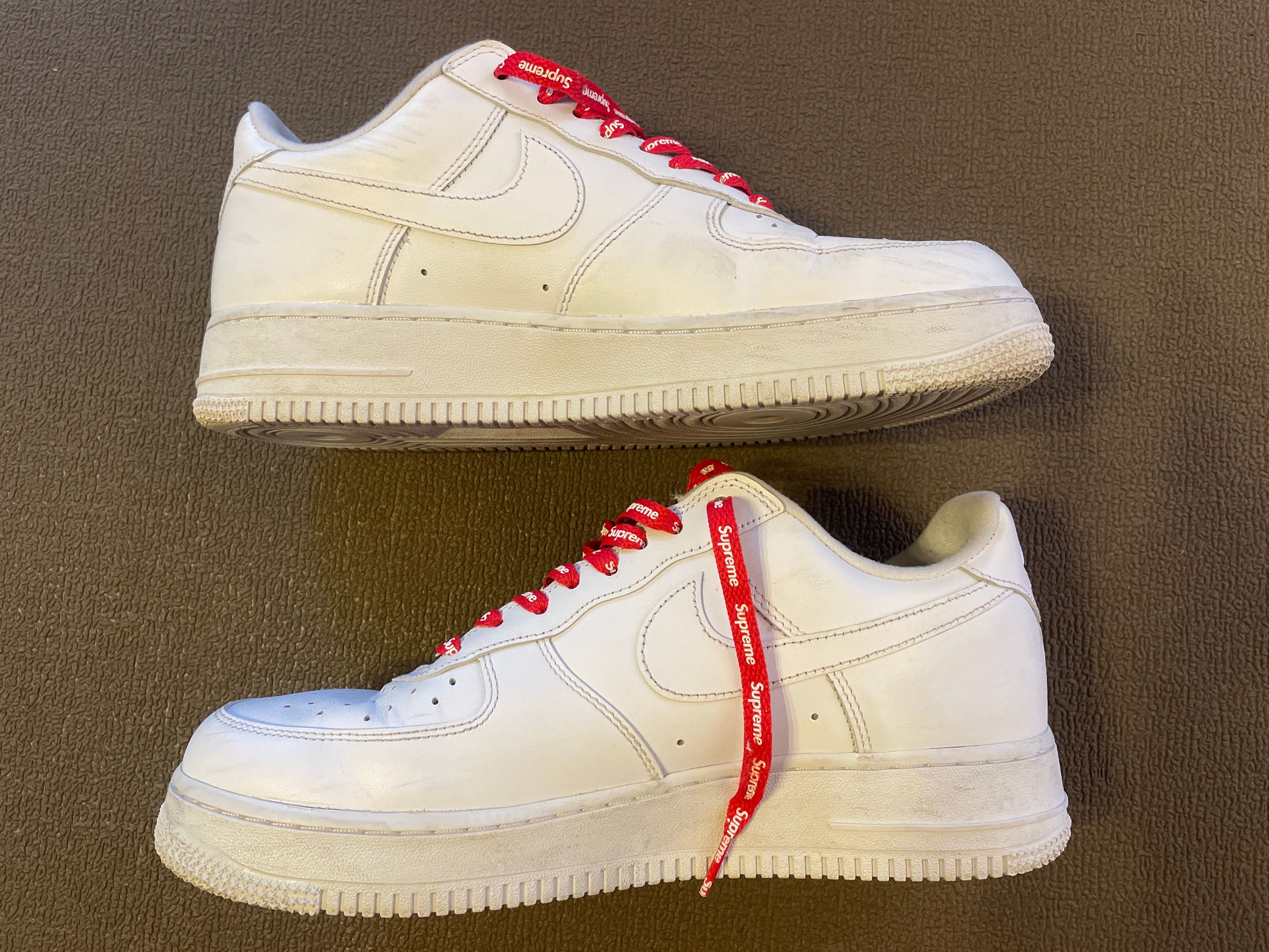 Supreme × Nike Air Force 1 Low "White"