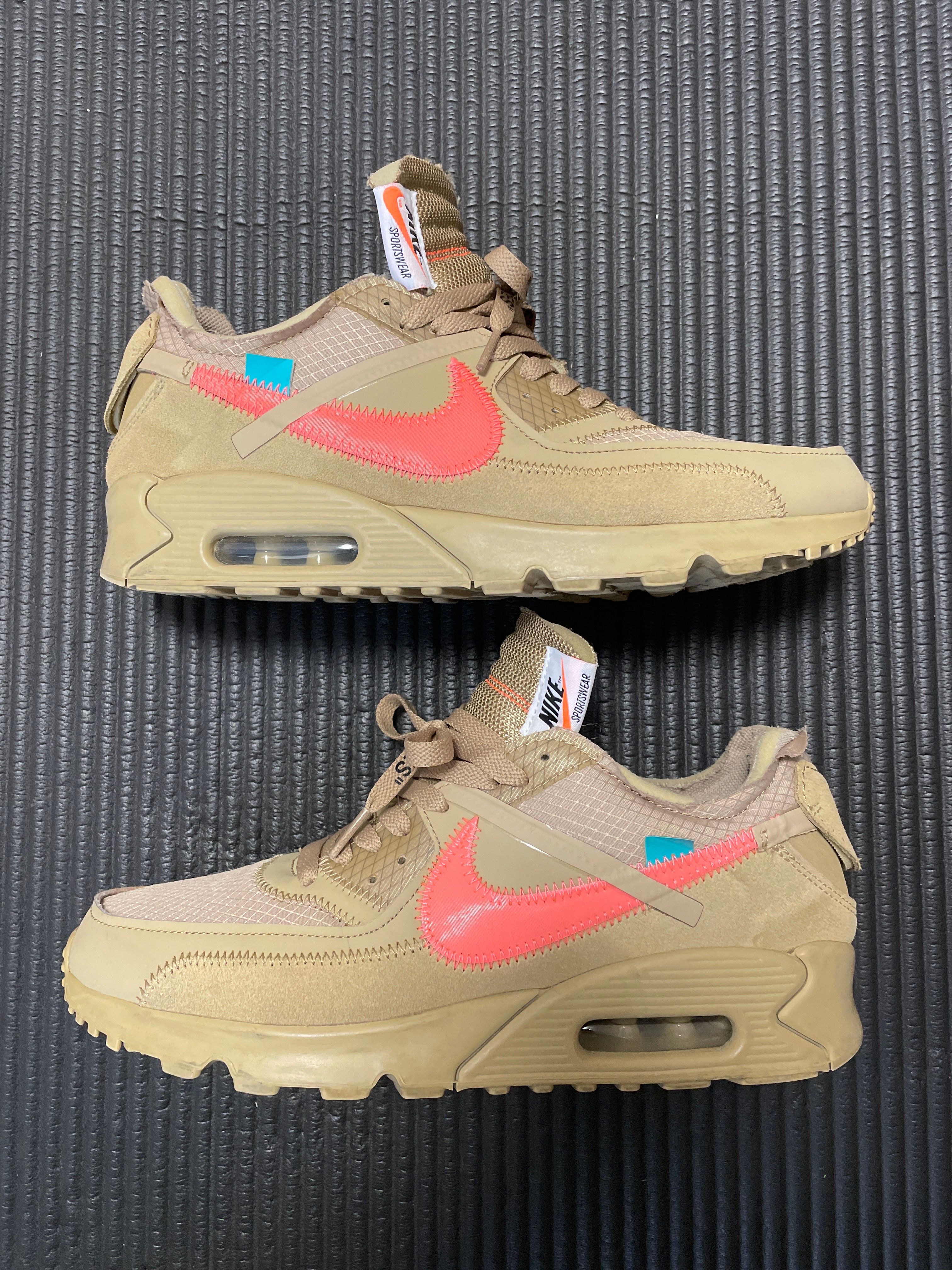 Off-White × Nike Air Max 90 "Desert Ore"