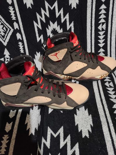 Patta × Nike Air Jordan 7 OG "Brown"