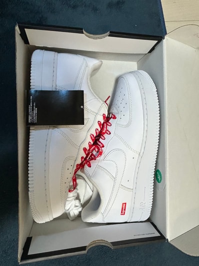 Supreme × Nike Air Force 1 Low "White"