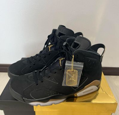 Nike Air Jordan 6 DMP "Black/Metallic Gold" (2020)
