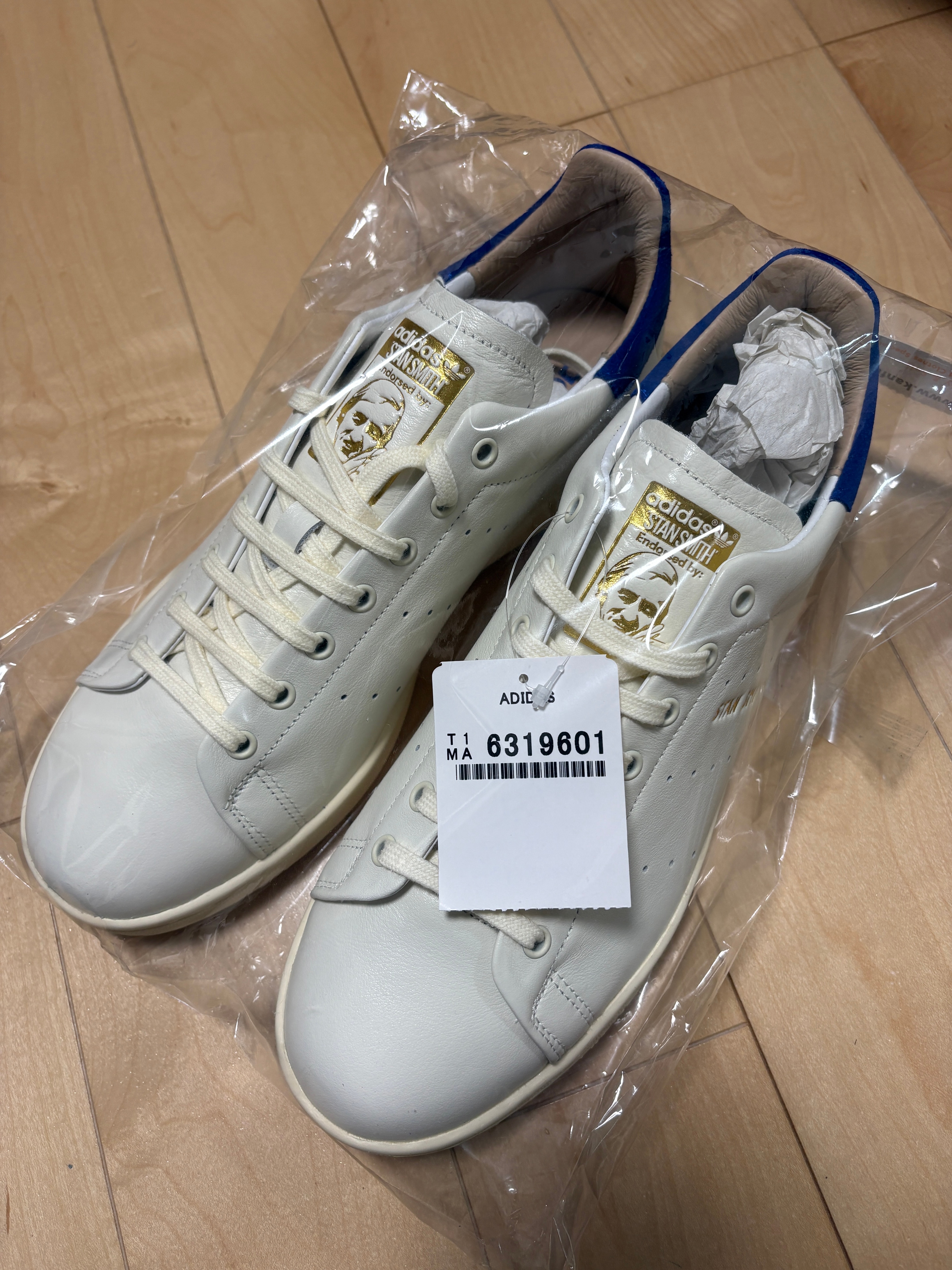 adidas Stan Smith Lux "Off White/Cream White/Team Loyal Blue"
