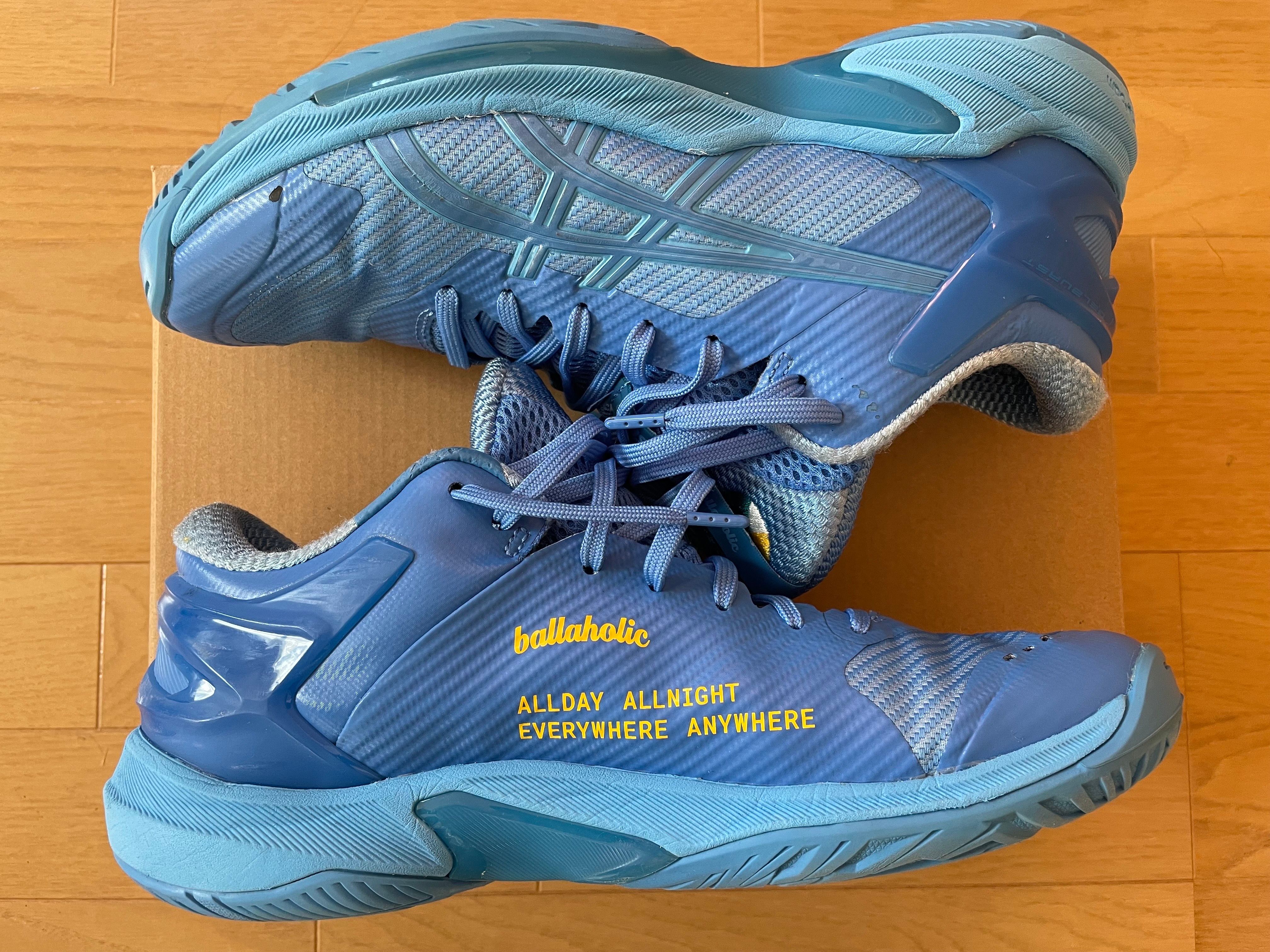 Ballaholic × Asics Gelburst 24 Low "Blue"